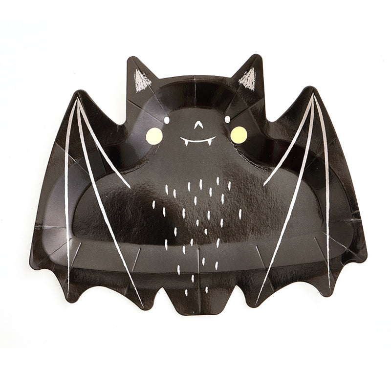 Bat Party Plates (8 Pieces)