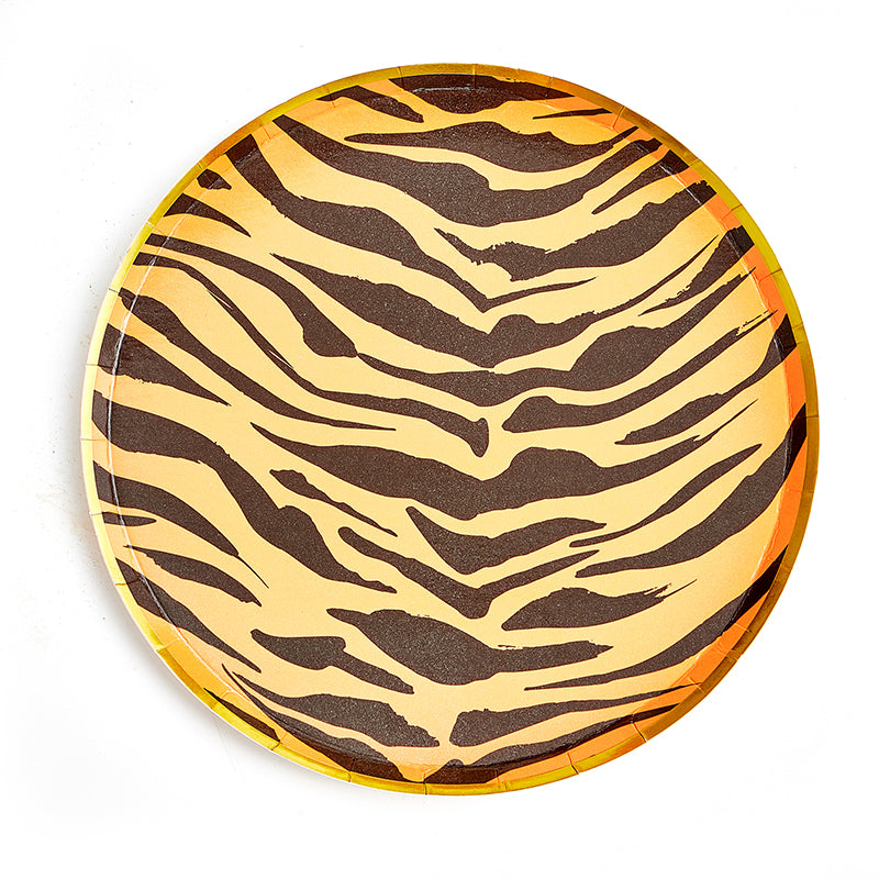 7inch Jungle Party Plates (8 Pieces)