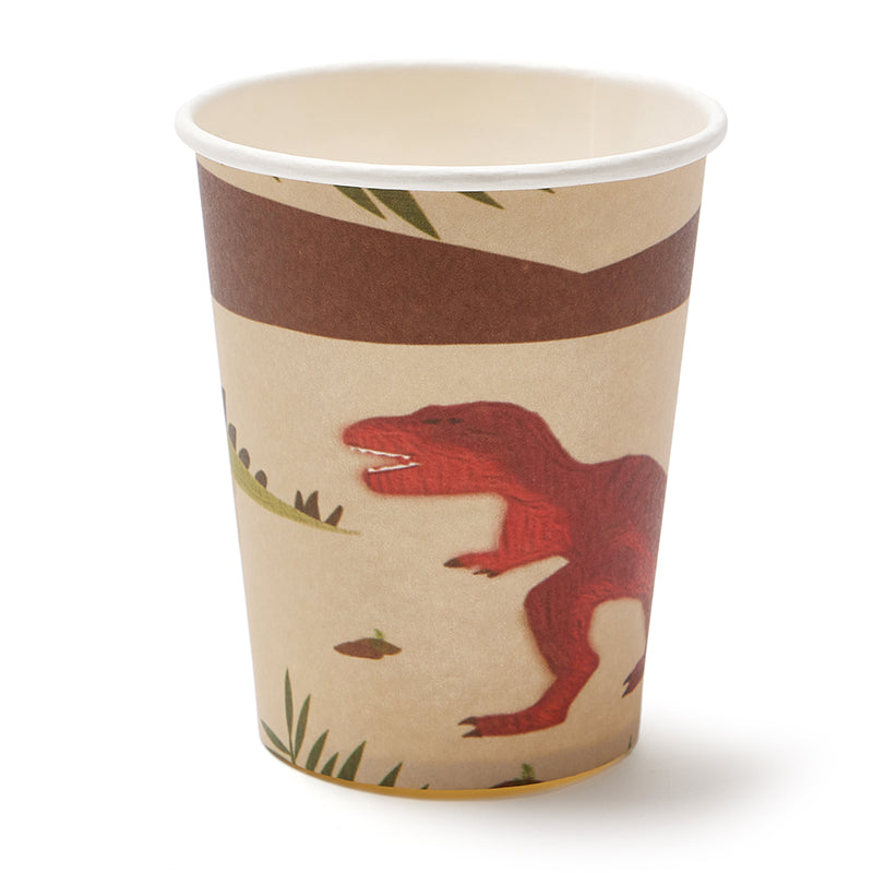 Dinosaur Party Cups (8 Pieces)