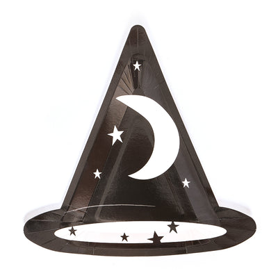 9inch Witch Hat Party Plates (8 Pieces)