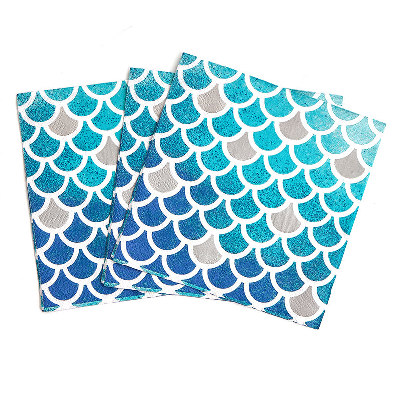 Mermaid Napkins (20 Pieces)