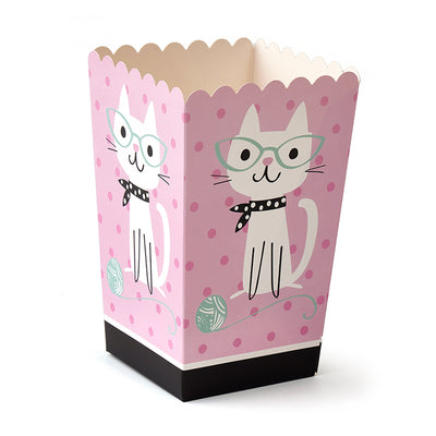 Cat Popcorn Boxes (10 Pieces)