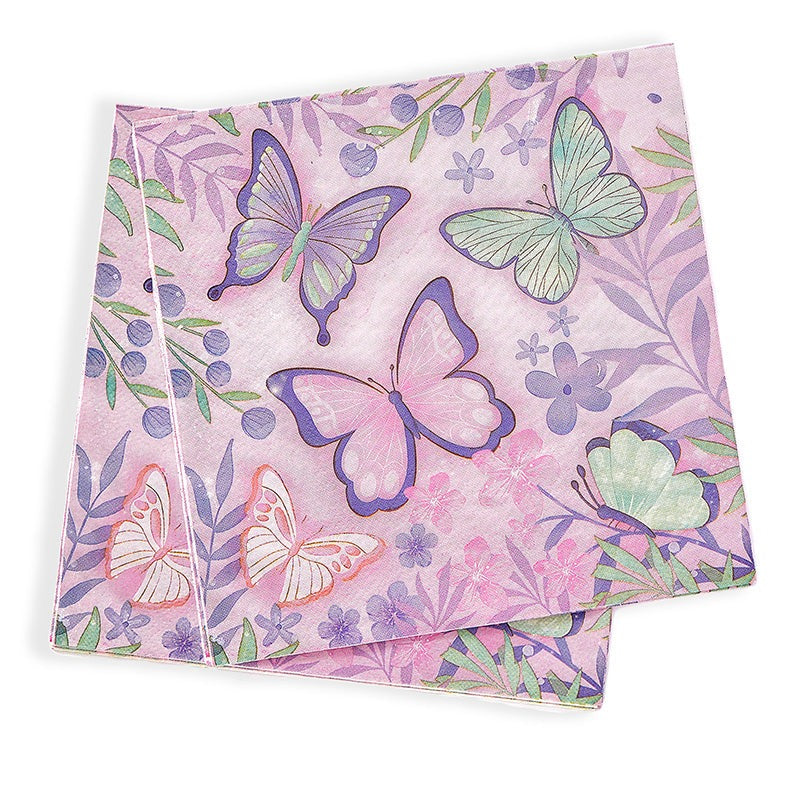 Butterfly Napkins (20 Pieces)