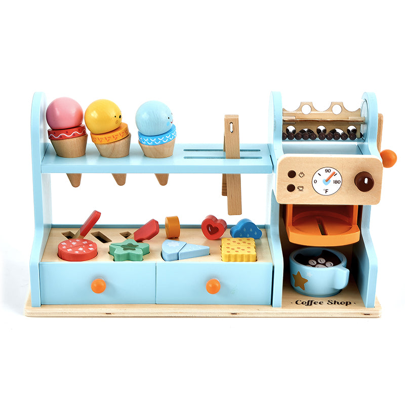 Wooden Ice Cream Counter Playset (1 Pack)