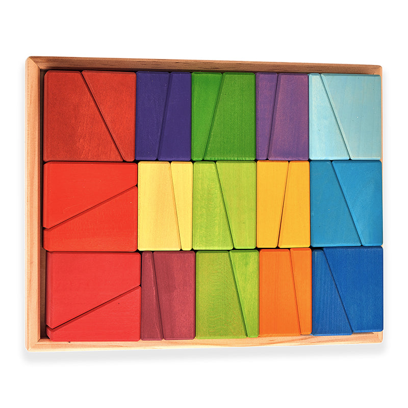 Rainbow Stacker Blocks Set