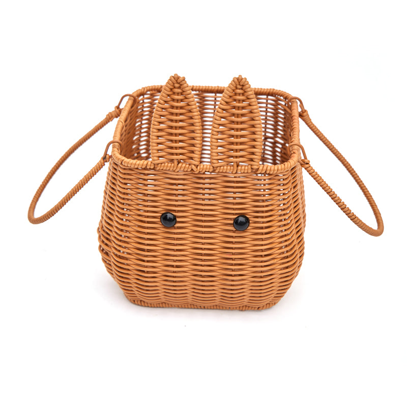 Wicker Bunny Picnic Basket (1 Piece)