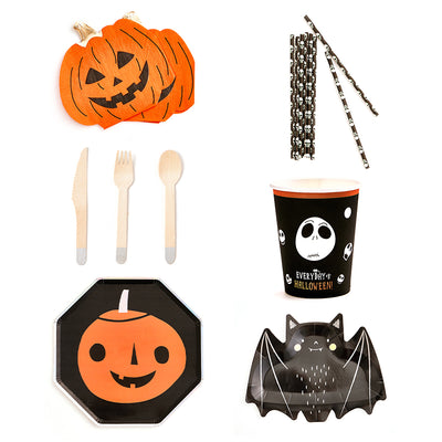 Halloween Party Tableware Set (8-Serve)