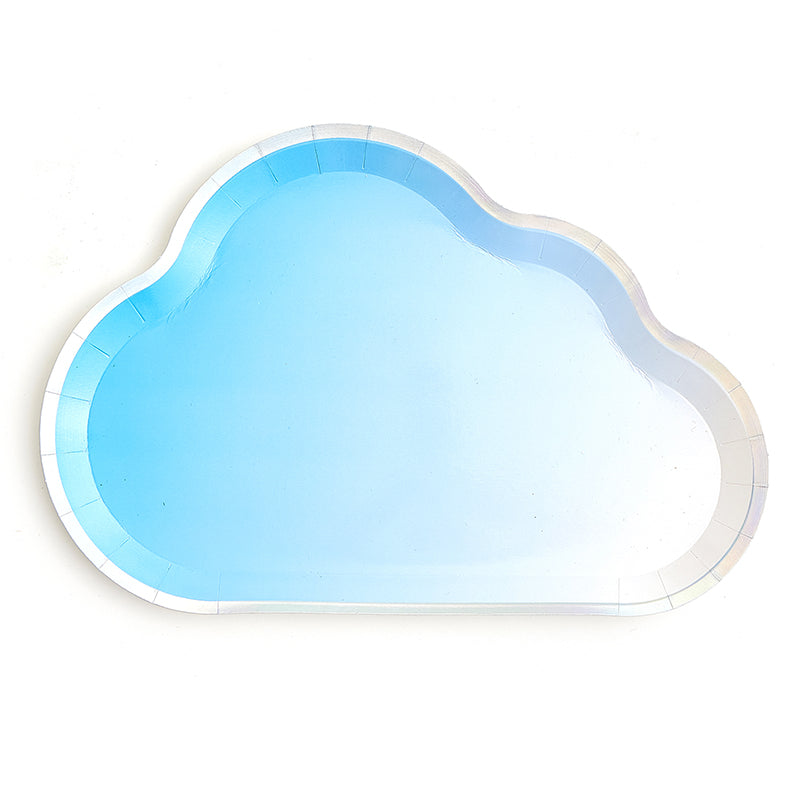 9inch Cloud Party Plates (8 Pieces)