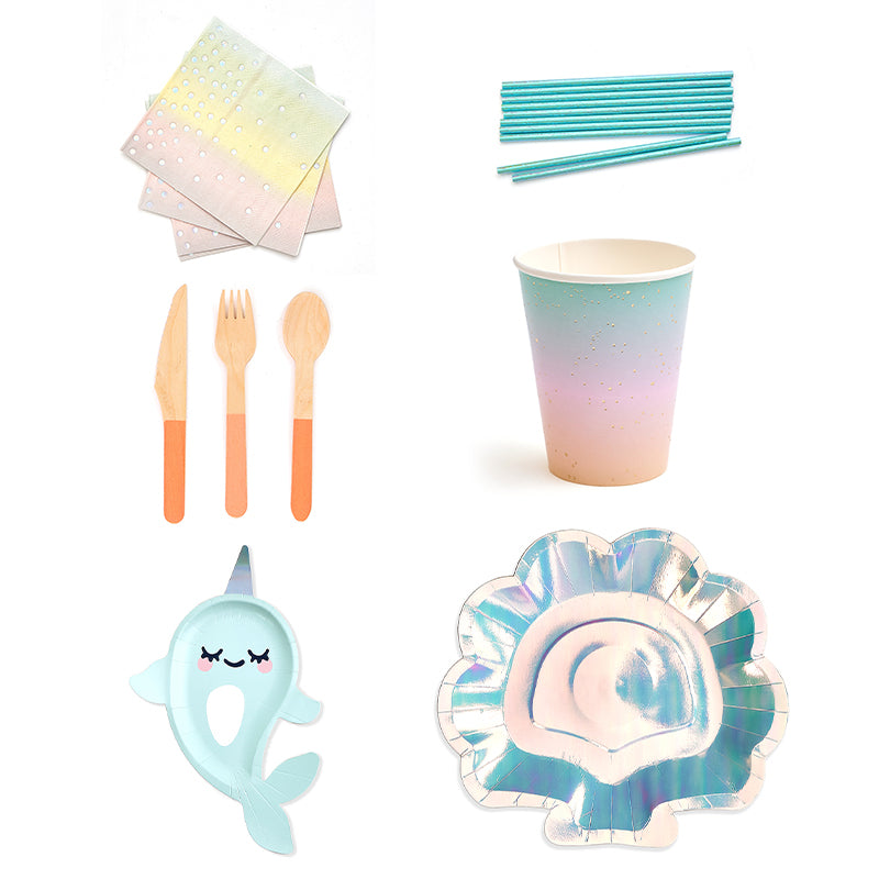 Under The Sea Party Tableware Set (8-Serve)