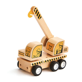 Wooden Crane Truck Toy (1 Piece)