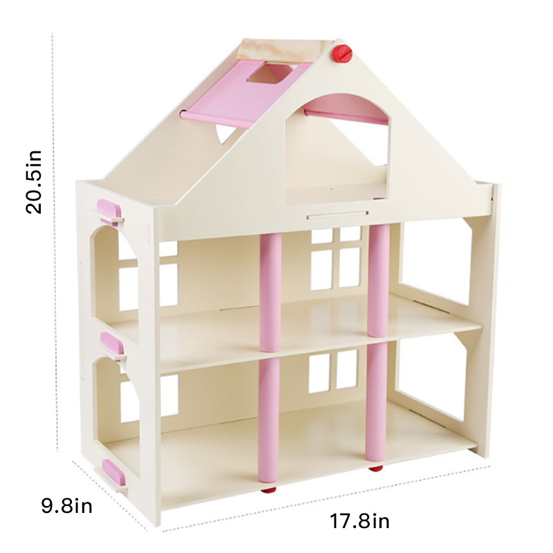 Wooden Dollhouse (1 Pack)