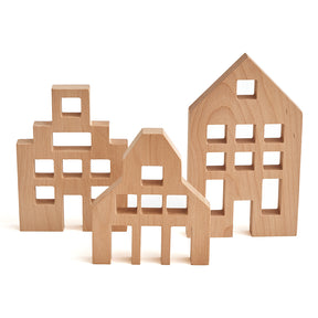 Wooden Building Blocks Set