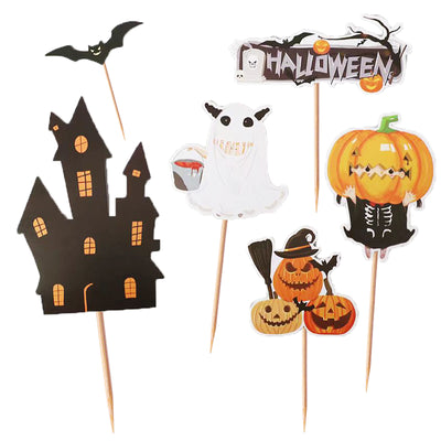 Halloween Cupcake Picks (6 Pieces)