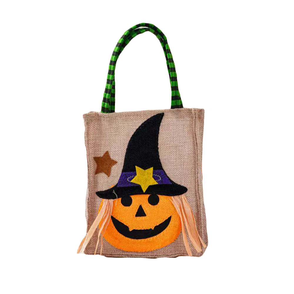 Halloween Fabric Trick or Treat Bag (1 Piece)