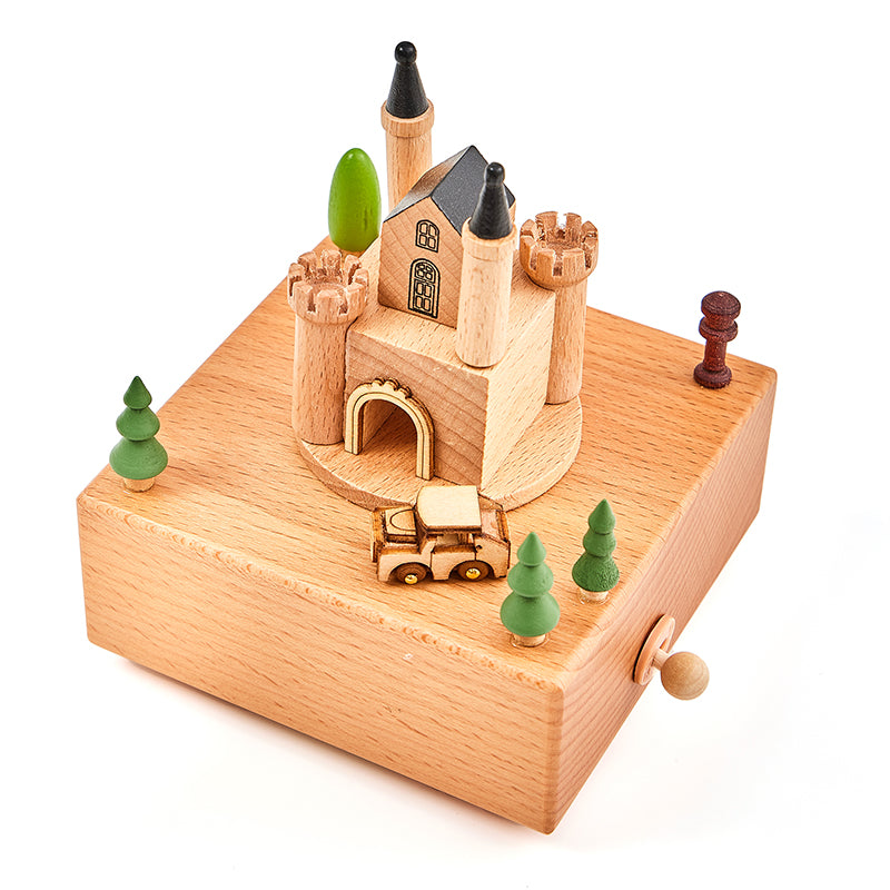 Wooden Train Music Box (1 Pack)