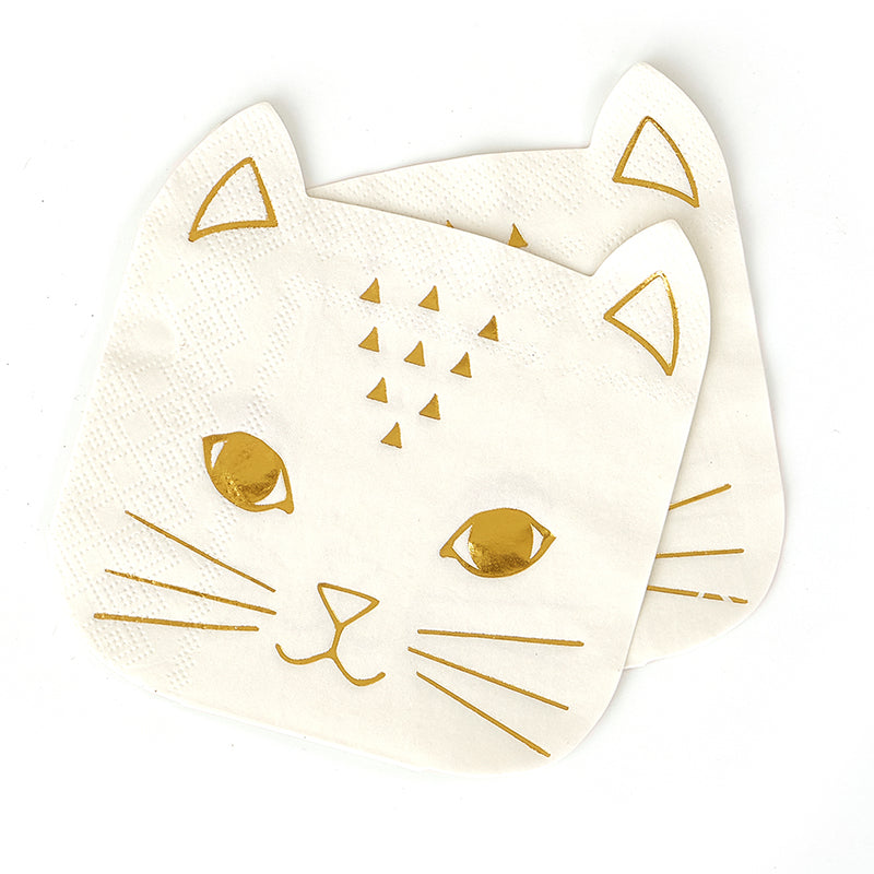 Cat Napkins (20 Pieces)