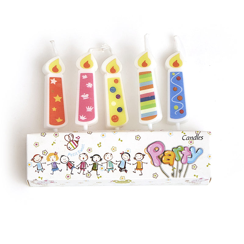 Colorful Birthday Candles Set