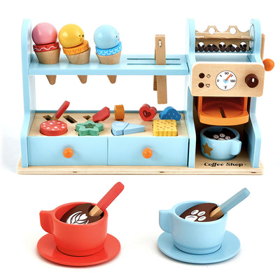 Wooden Ice Cream Counter Playset (1 Pack)