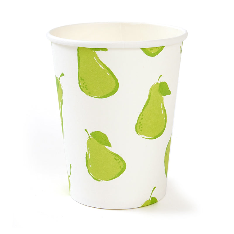 Pear Party Cups (8 Pieces)