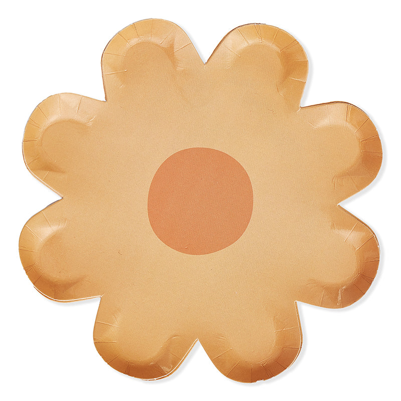 7inch Daisy Plates (8 Pieces)