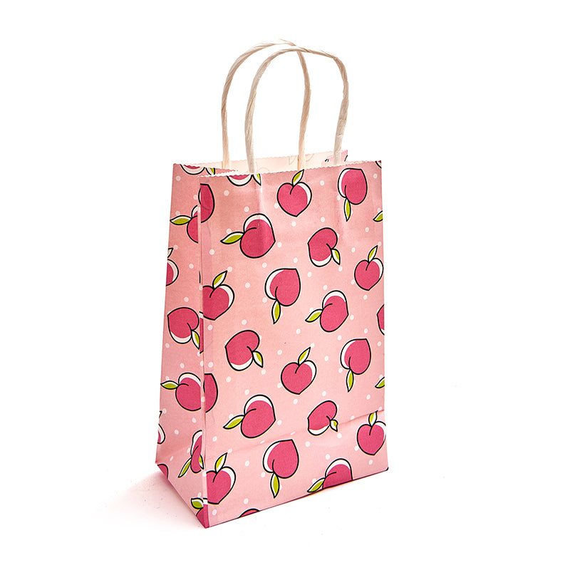 Peach Treat Bags (10 Pieces)