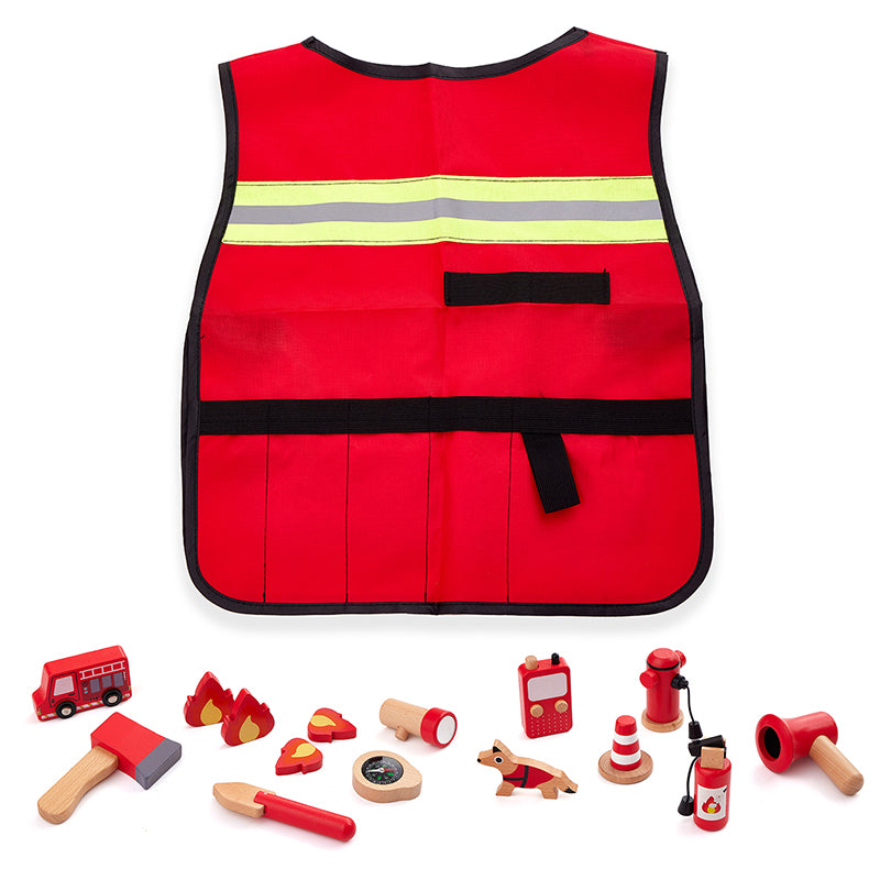 Firefighter Costume Vest for Kids (1 Pack)