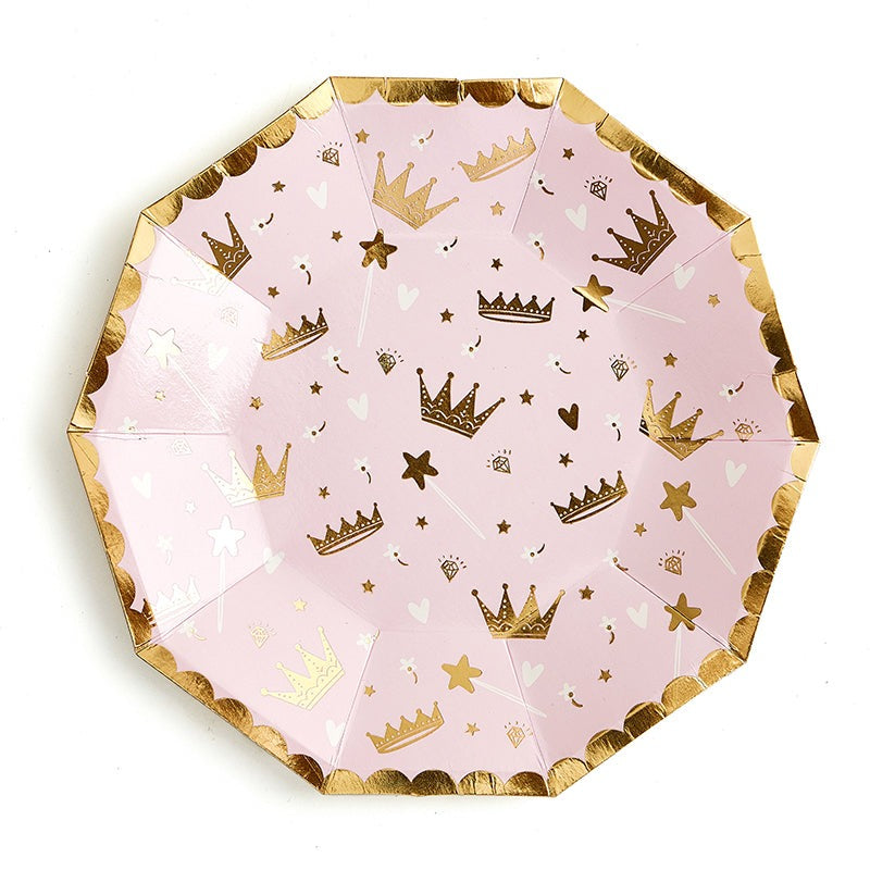 7inch Princess Party Plates (8 Pieces)