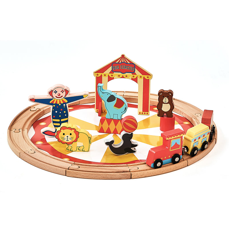 Wooden Circus Train Set (1 Pack)