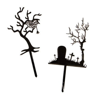 Withered Tree Cupcake Picks (2 Pieces)