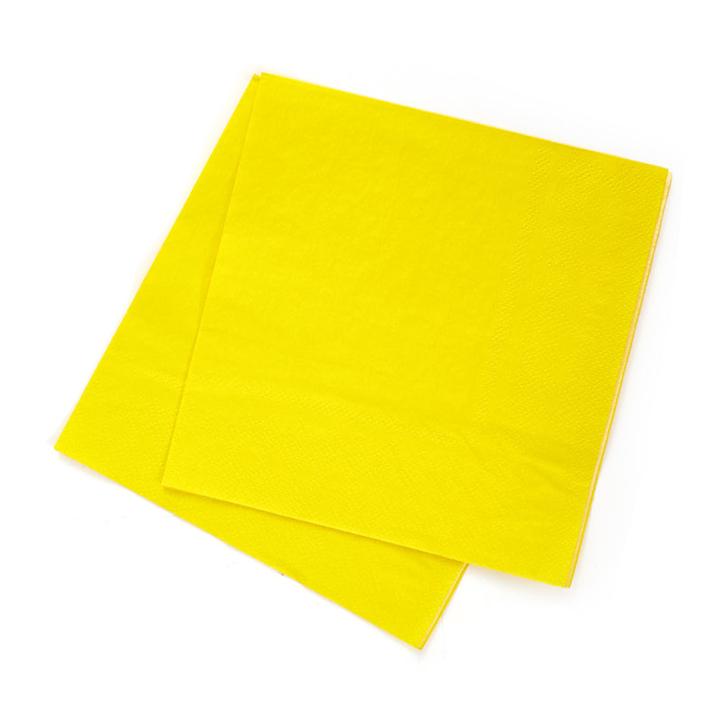 Yellow Napkins (20 Pieces)