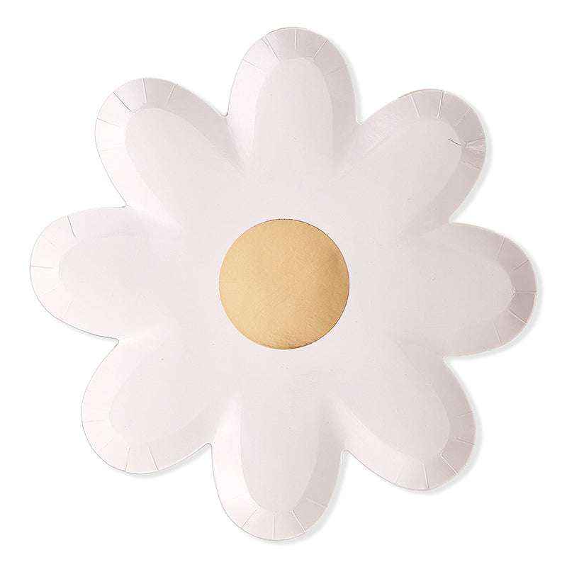 9inch Daisy Plates (8 Pieces)