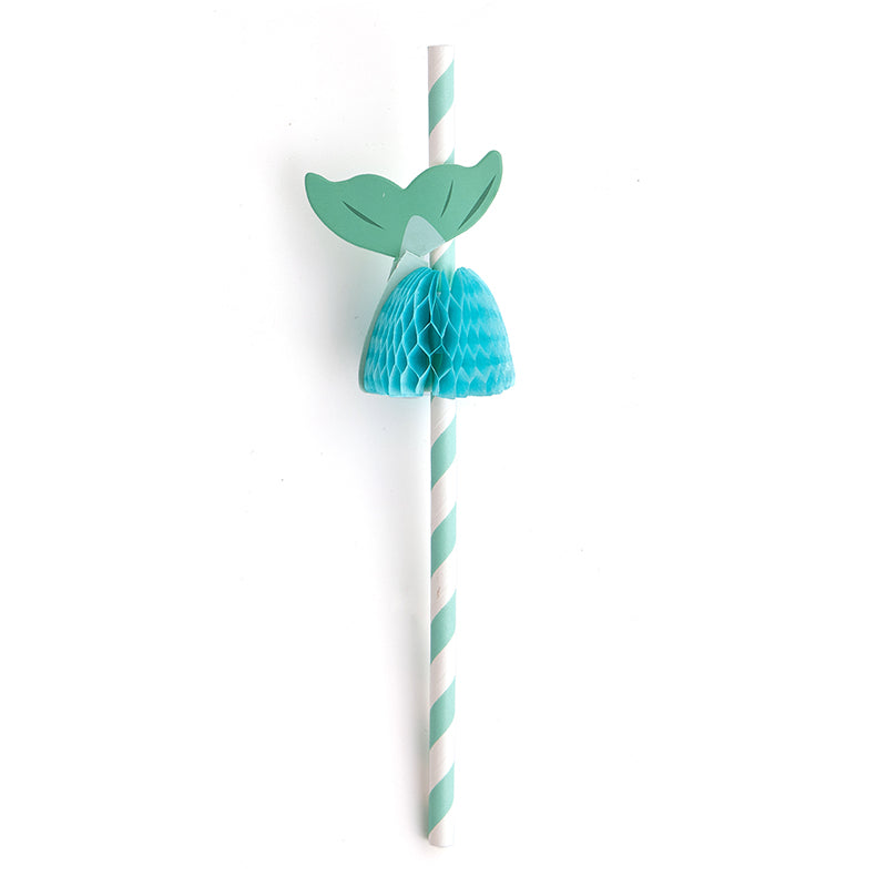 Mermaid Paper Straws (10 Pieces)