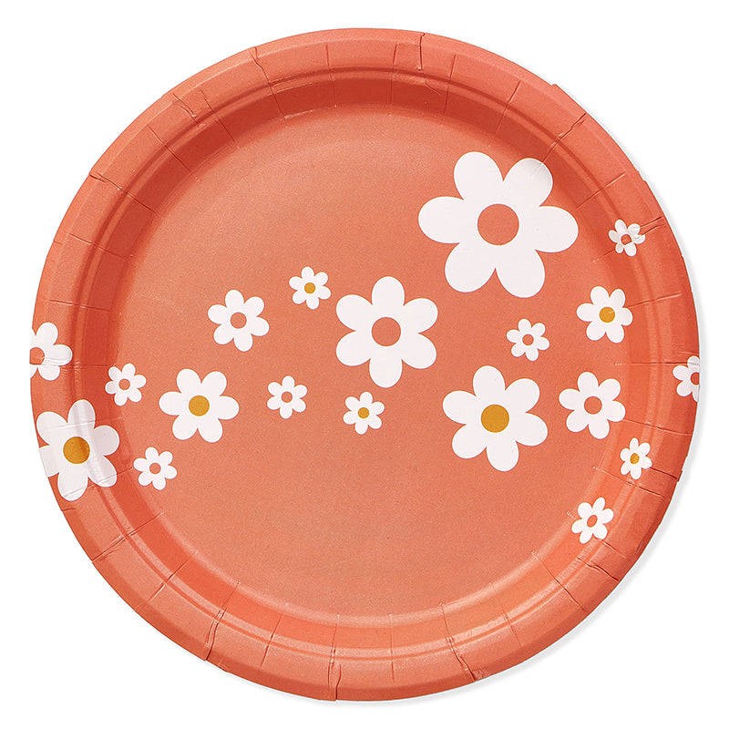 7inch Daisy Party Plates (10 Pieces)