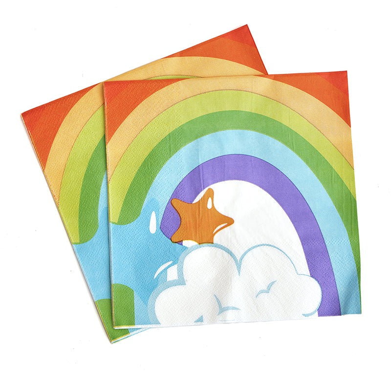 Rainbow Napkins (20 Pieces)