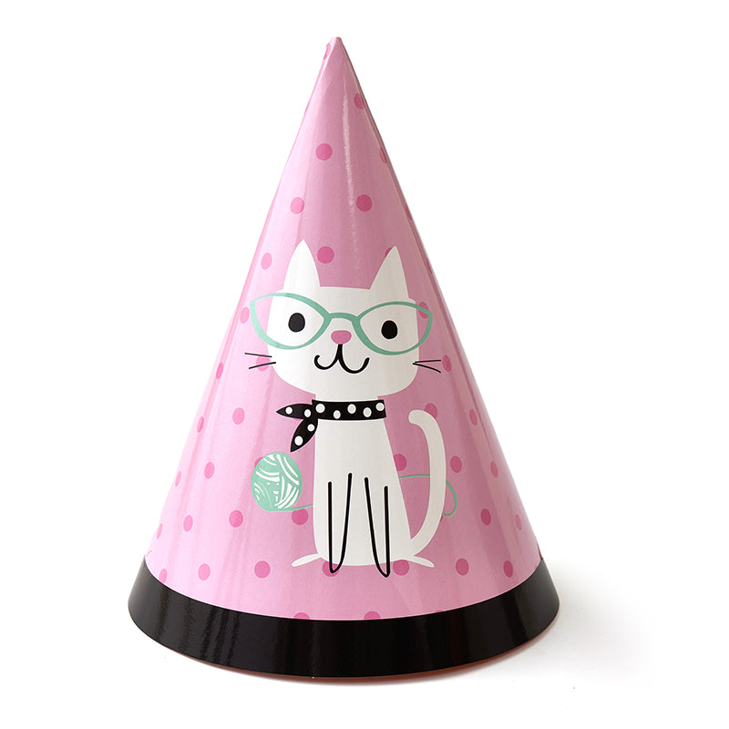 Cat Party Hats (10 Pieces)