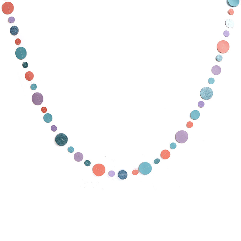 Colorful Circle Dots Garland (1 Pack)