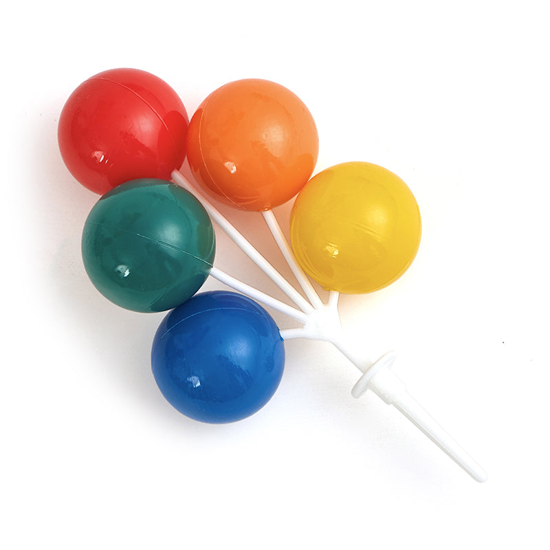 Rainbow Balloon Cake Topper (1 Piece)