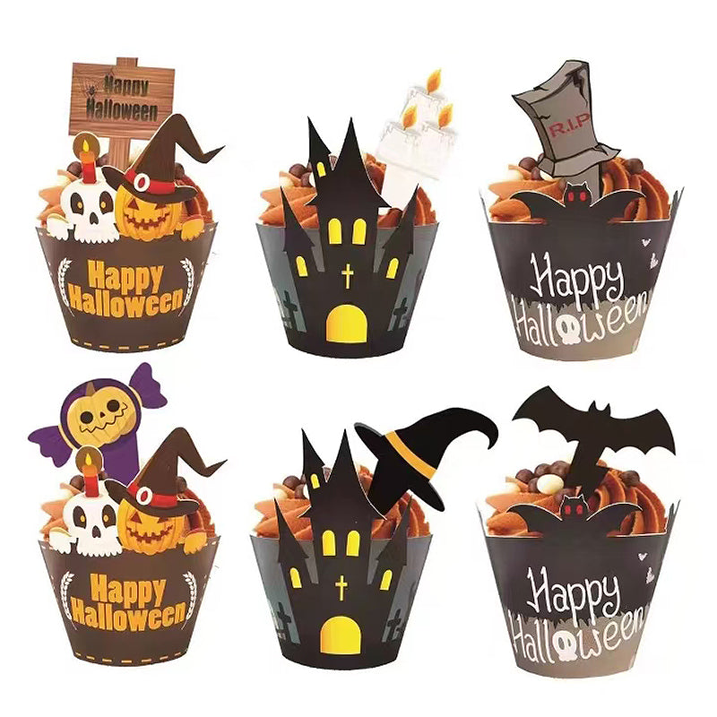 Halloween Cupcake Kit (24 Pieces)