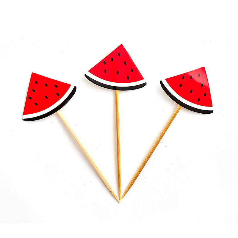 Watermelon Cupcake Picks (10 Pieces)