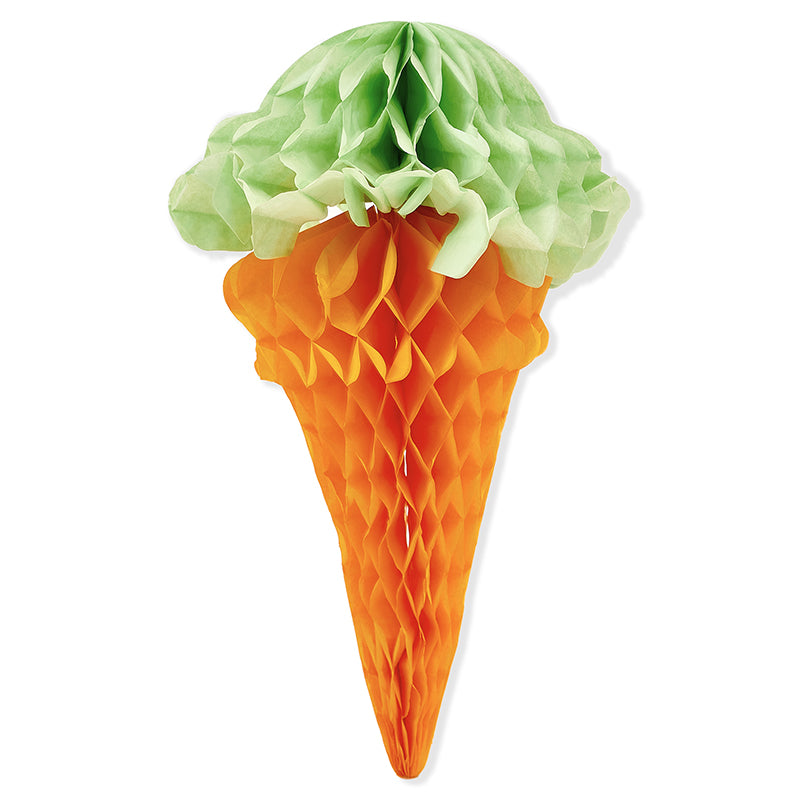 Green Icecream Honeycomb Decor (1 Piece)