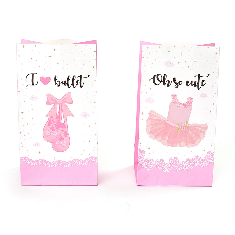 Ballet Treat Bags  (12 Pieces)