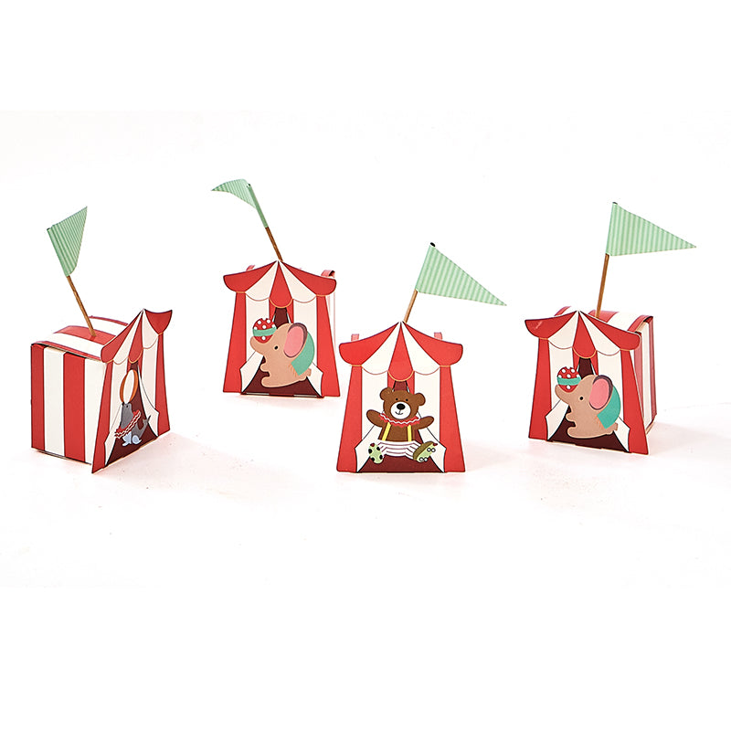 Circus Candy Boxes (4 Pieces)