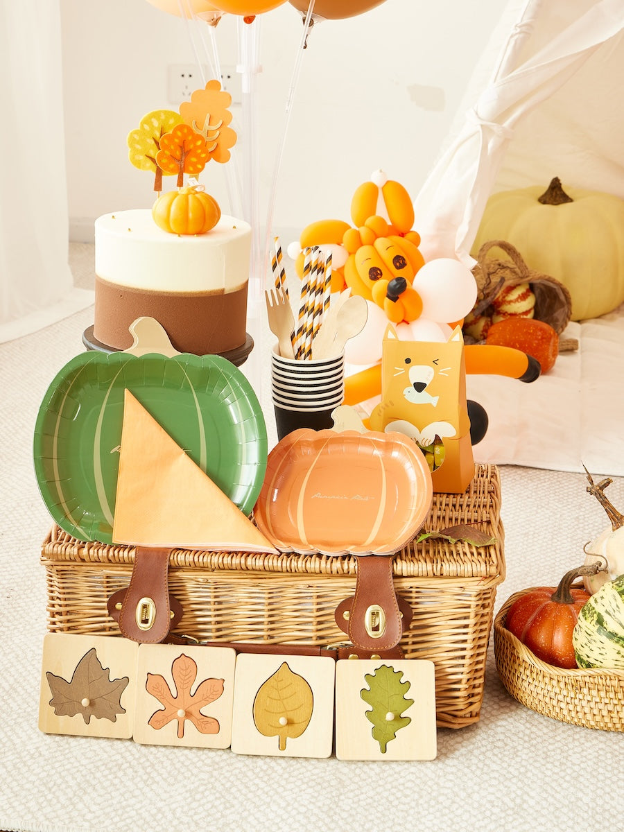 Autumn Party Tableware Set (8-Serve)