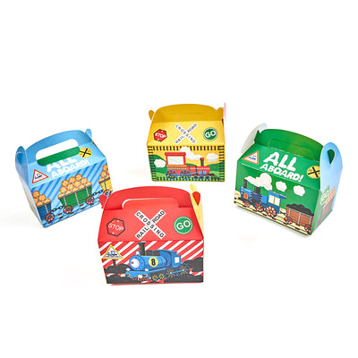 Train Treat Boxes (4 Pieces)