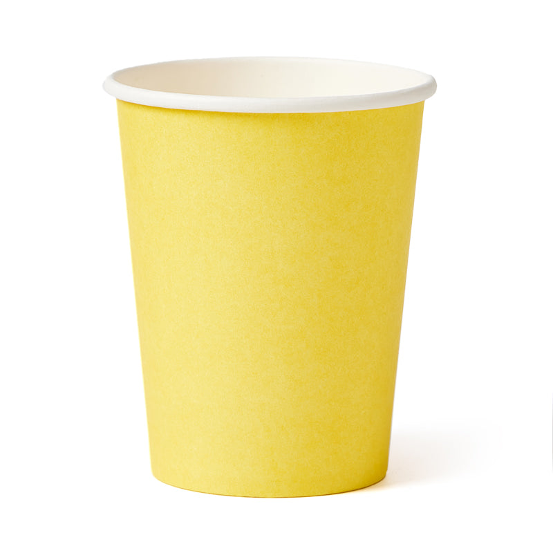 Yellow Party Cups (8 Pieces)