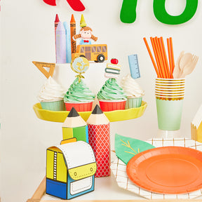 Back to School Party Tableware Set (8-Serve)