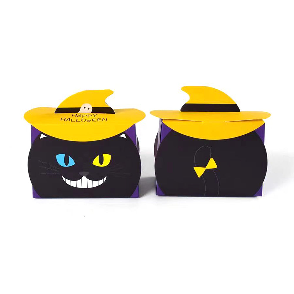 Black Cat Candy Boxes (10 Pieces)