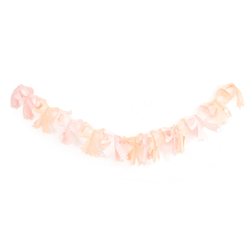 Pink Bow Hanging Garland (1 Pack)