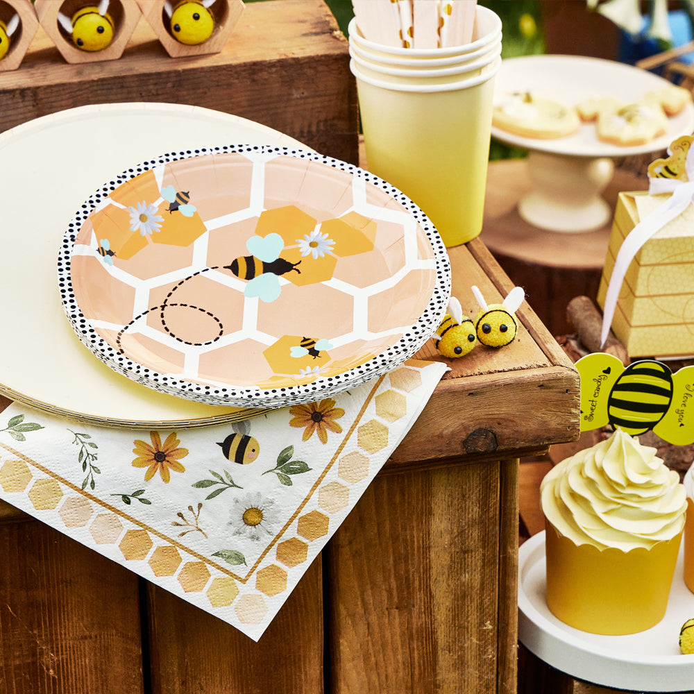 Bee Party Tableware Set (8-Serve)