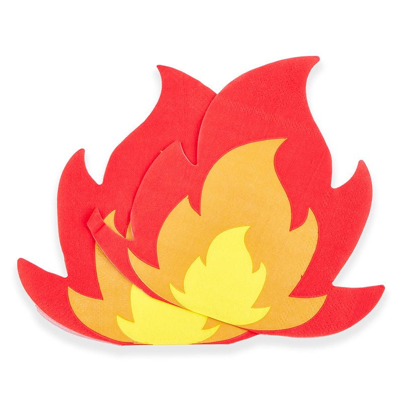 Fire Napkins (16 Pieces)